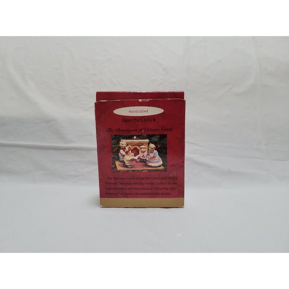 Hallmark Keepsake Ornaments - The Bearingers - Papa - Handcrafted - Vintage 1993 - Picture 9 of 12